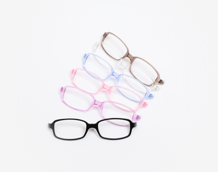 TOMATO GLASSES ピンク トマトグラッシーズ 部品多数あり Kids Glasses(TKCC8) | Square Pink Kids Glasses | TOMATO GLASSES