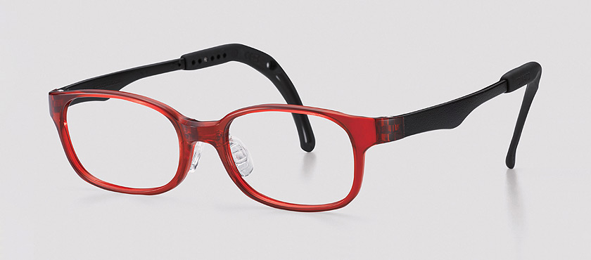 Tween Glasses (TJCC11) | Wellington Red Pre-teen Glasses | TOMATO